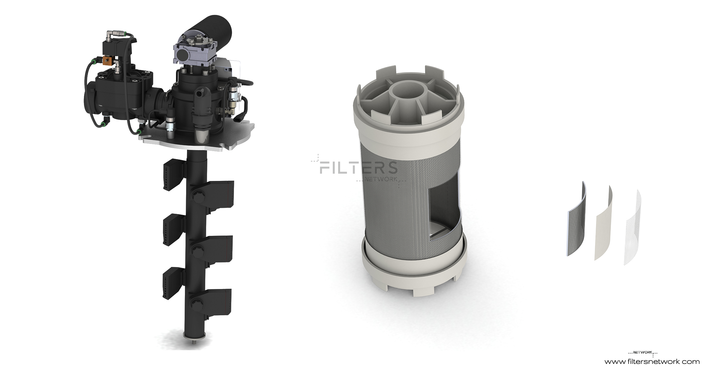 Suction Scanner Technology Filters Network