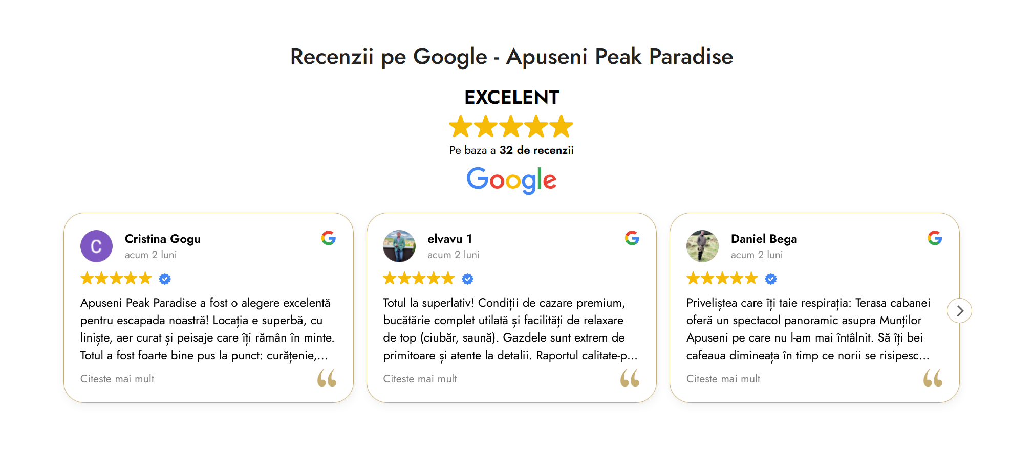 apusenipeakparadise google reviews